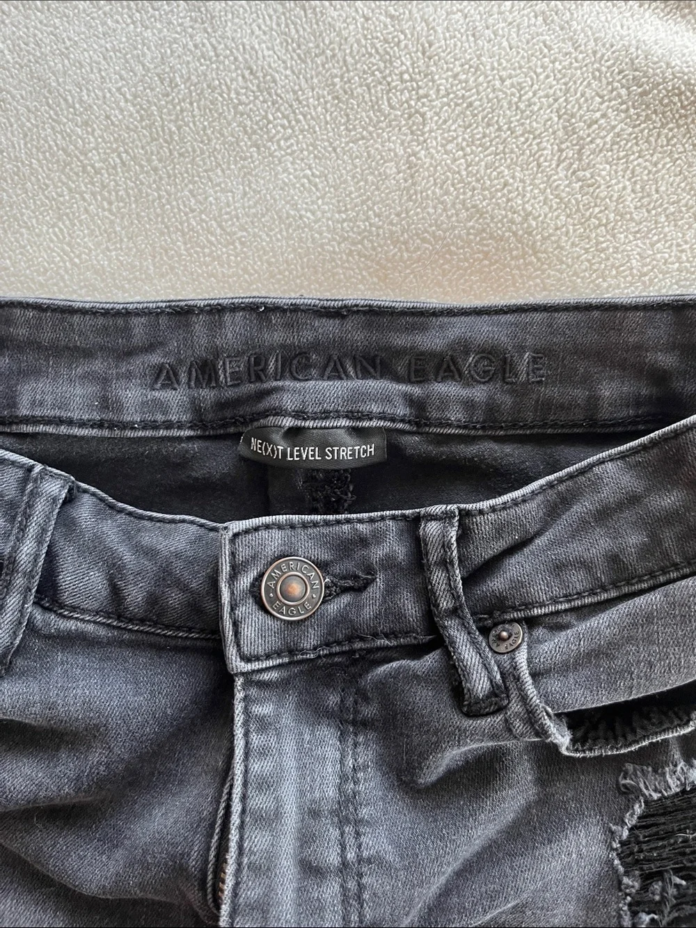 American Eagle Outfitters black denim